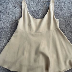 Tuckernuck | Pomander Place -Raina Peplum Tank Top- M